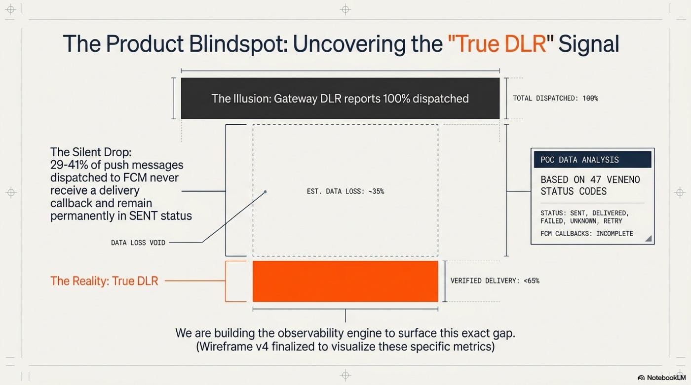The Product Blindspot — Gateway DLR reports 100% dispatched while True DLR tells a different story
